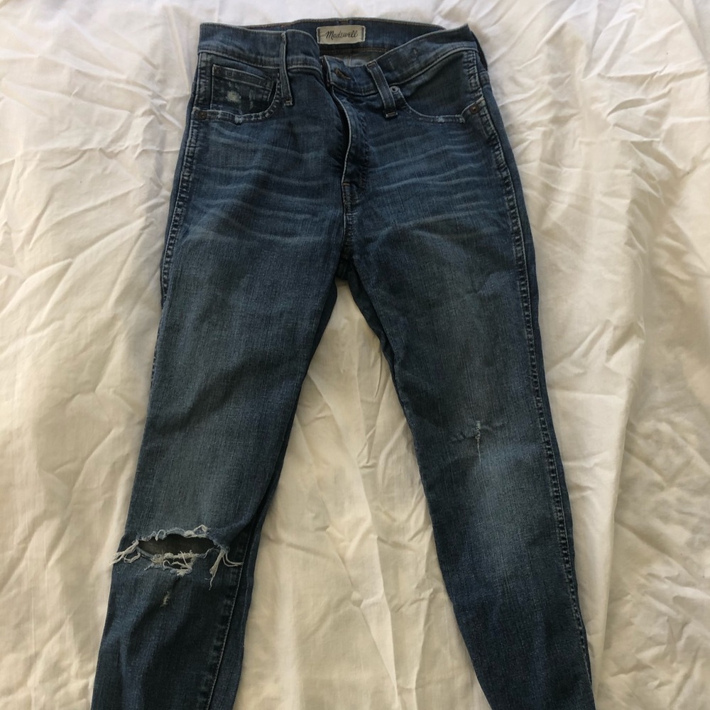 Madewell Curvy High Rise Skinny Jean